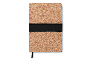 Notebook con cover in sughero