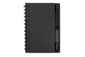 Notebook con 40 pagine e penna